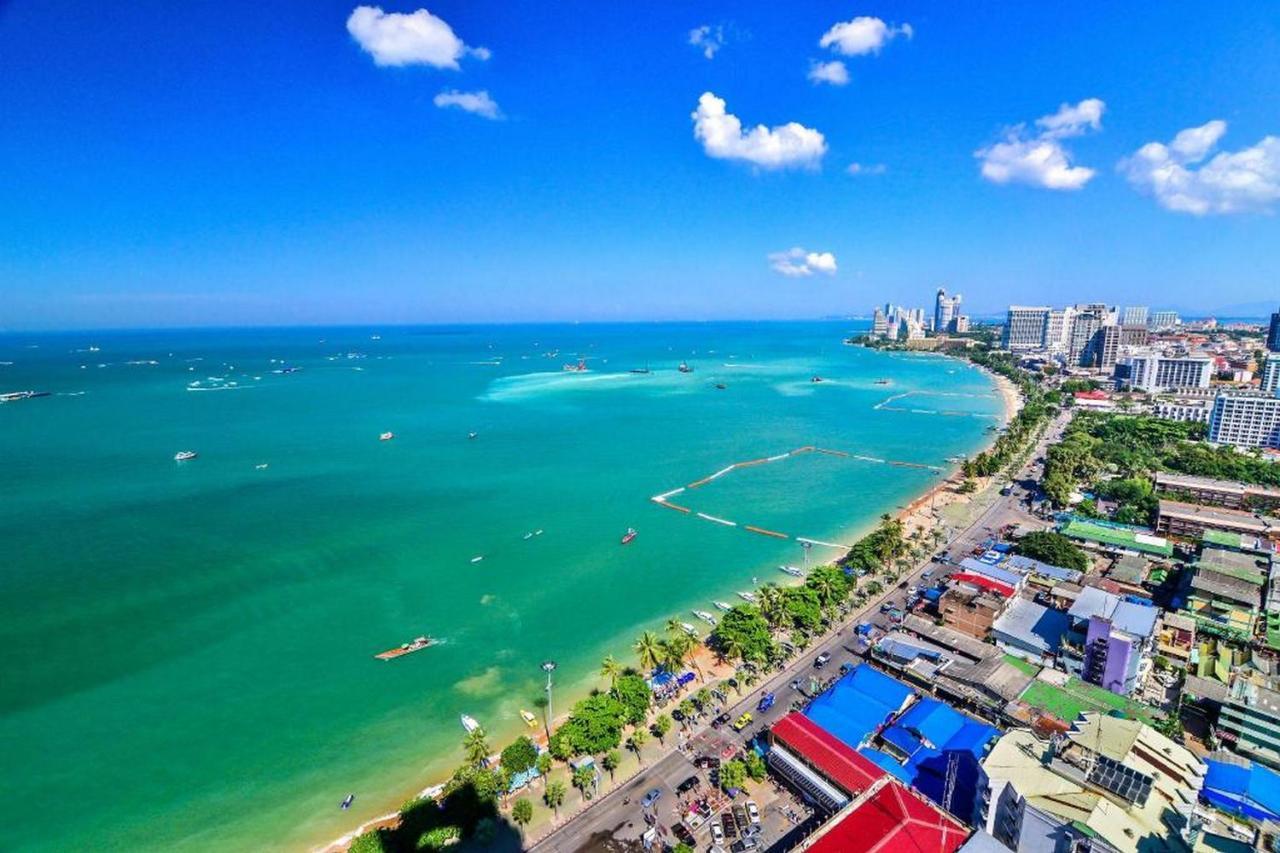 Oyo 1097 Thep Apartment Pattaya Eksteriør bilde